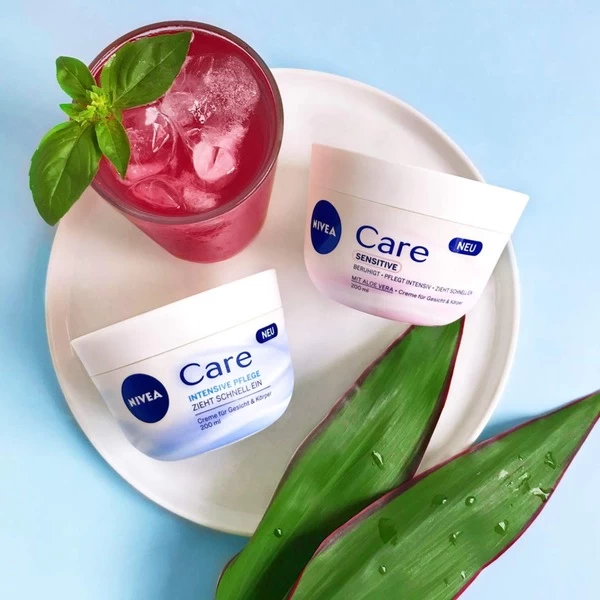 Nivea Crema pentru fata si corp Care Nourishing 200 ml - image 3