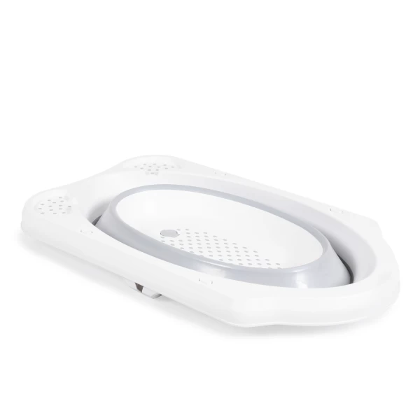 Складная ваночка с градусником Moni Grey, 84 см - image 1