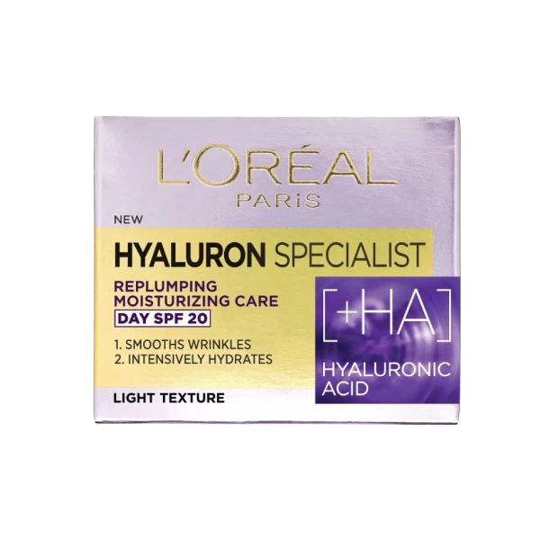 L'Oreal Paris Hyaluron Specialist дневной крем против морщин с гиалуроновой кислотой, 50 мл - image 3