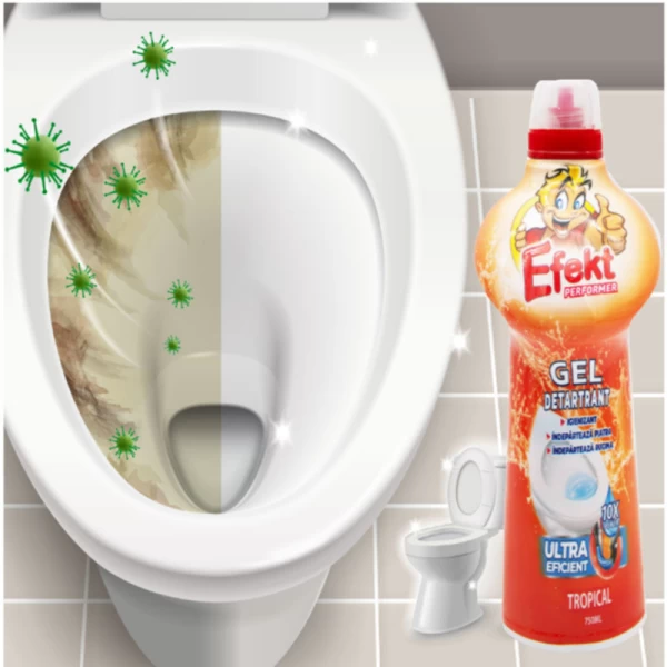Efekt Чистящий гель для унитаза 750мл Tropical - image 3