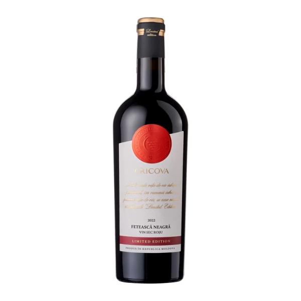 Cricova Vin rosu sec Feteasca Neagra Editie Limitata 0,75 l - image 1