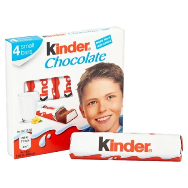 Ciocolata Kinder Chocolate T4 50 gr - image 2
