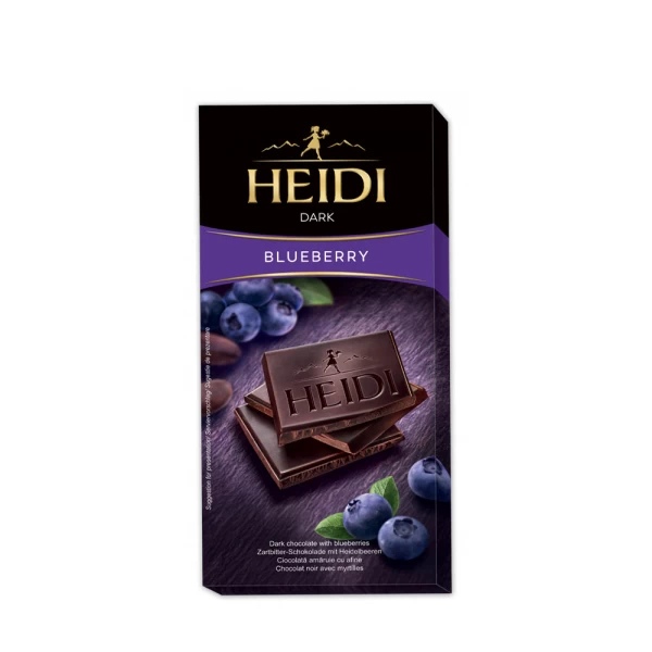 Heidi Ciocolata amaruie cu afine 80 g - image 1