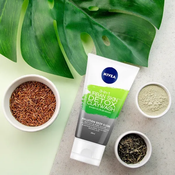 Nivea Гель для умывания Urban Skin Detox с глиной 150 мл - image 3