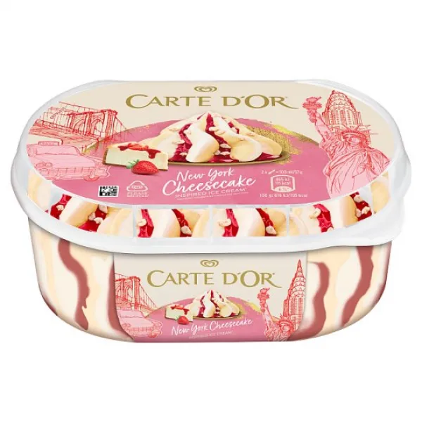 Мороженое Carte D'or New York Чизкейк 900мл - image 1