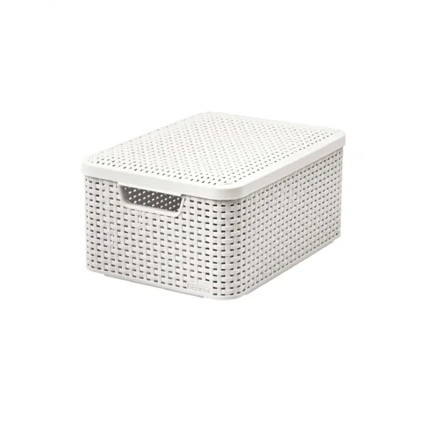 Cos cu capac STYLE M 38.6*28.7cm Crem - image 1