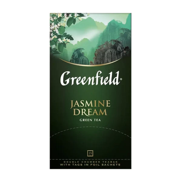 Greenfield Чай в пакетиках зеленый Jasmine Dream 25p х 2g - image 1