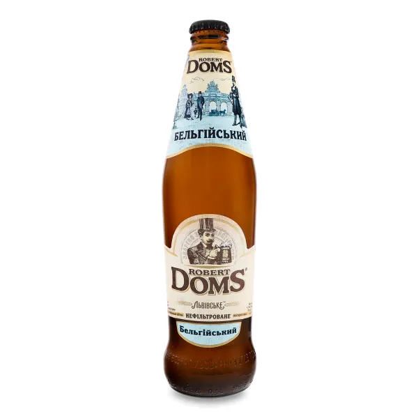 Bere Blonda Lvivske Robert Doms Belgia 0.5 L - image 1