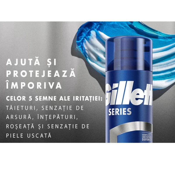 Gillette Series Gel de ras Moisturizing 200 ml - image 2