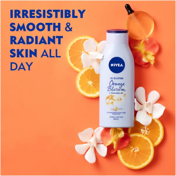 Nivea Body Лосьон для тела Цветок апельсина 400 мл - image 3
