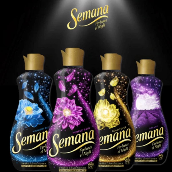 Кондиционер для белья Semana Perfumes of Night Purple 1,65 л - image 3