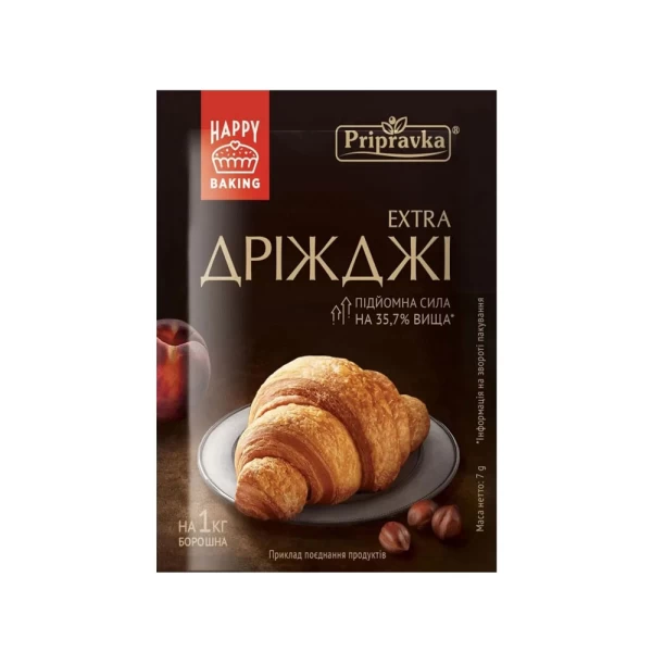 Дрожжи хлебопекарные сухие Приправка 7 г - image 1