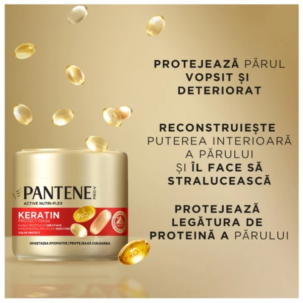 Pantene Masca de par Color Protect pentru par vopsit 300 ml - image 2