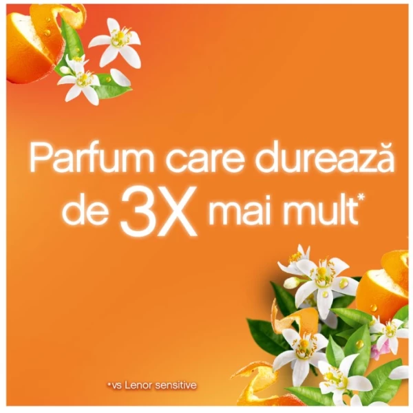 Lenor Balsam de rufe 1.2 l Fragrance Therapy Orange & Verbena, 48 spalari - image 3
