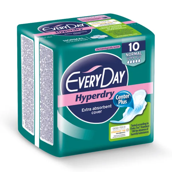 Everyday Absorbante Hyperdry Normal 10buc - image 1