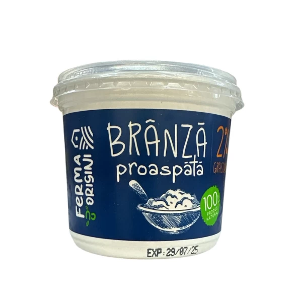 Ferma cu Origini Branza 2%, 350g - image 1
