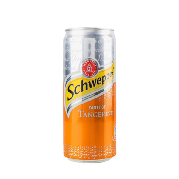 Напиток Schweppes Tangerine Безалкогольный сильногазированный 330 мл - image 1