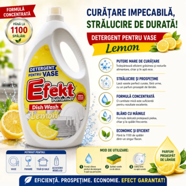Efekt Solutia de vase Lime 4,8L - image 2