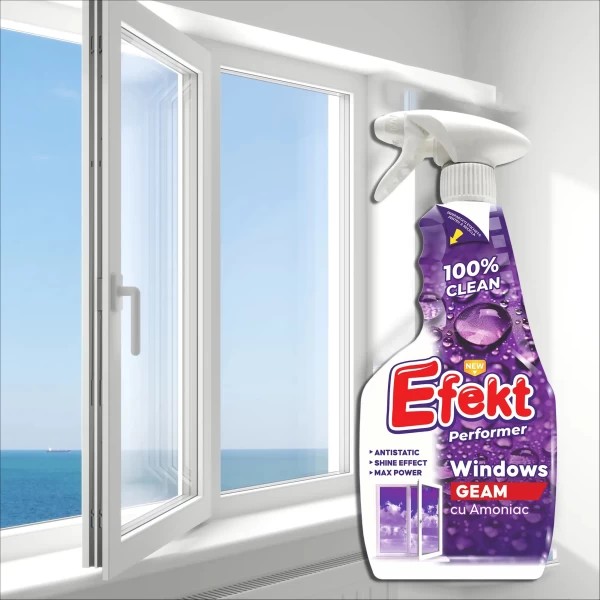 Efekt Спрей средство для стекол с аммиаком, 750 мл - image 2