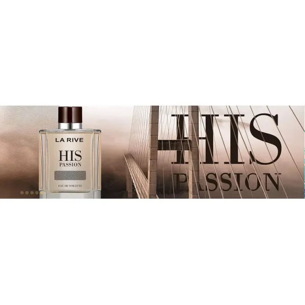 LA RIVE Apa de toaleta Men 100ml His Passion - image 4