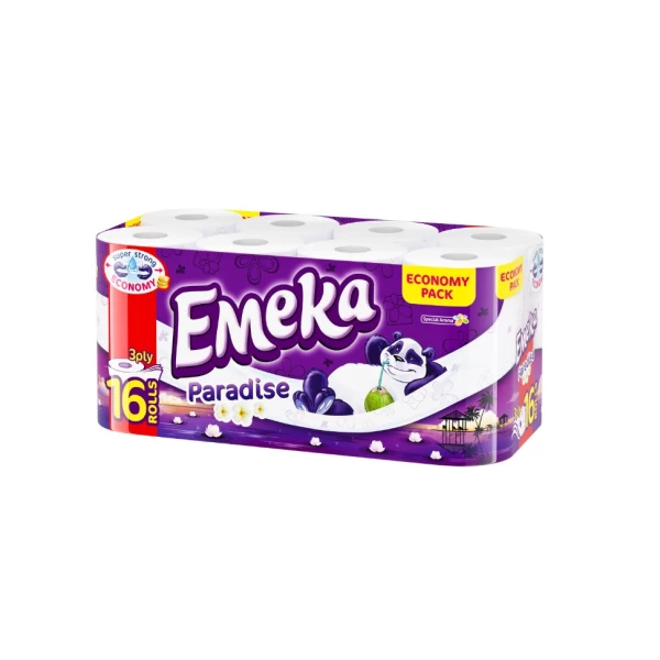 Emeka Hartie igienica, 3 straturi, 16 role Paradise - image 2