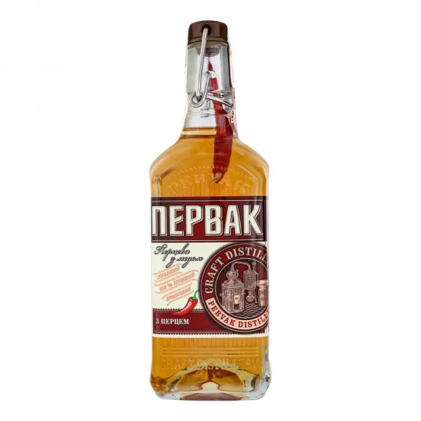 Водка Первак Перцовая с медом 0.5 л 40% - image 2
