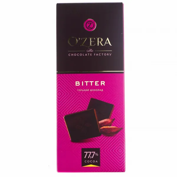 Шоколад O`Zera Bitter 77,7% 90 г - image 1
