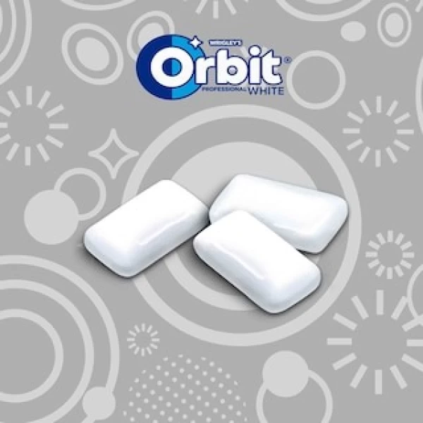 Orbit guma de mestecat Professional White bot 64g - image 2