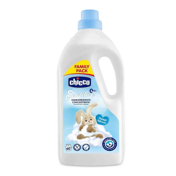Chicco Кондиционер для детского белья Sweet Talcum, 1500 мл - image 1