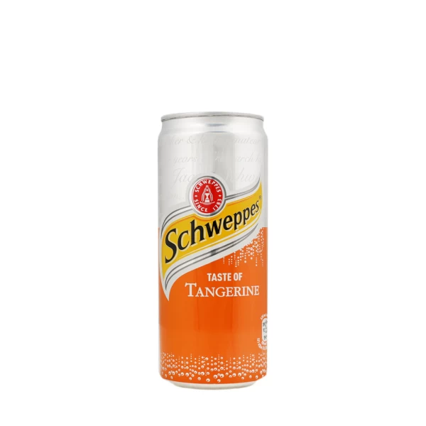 Schweppes Газированный напиток Tangerine бан 0,33л - image 1