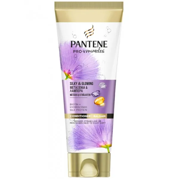 Pantene Balsam 200ml Miracles Silky & Glowing - image 1