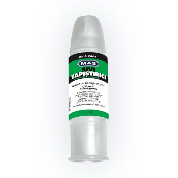Клей жидкий с губкой Dual Aplicator 28 мл MAS (2066) - image 1