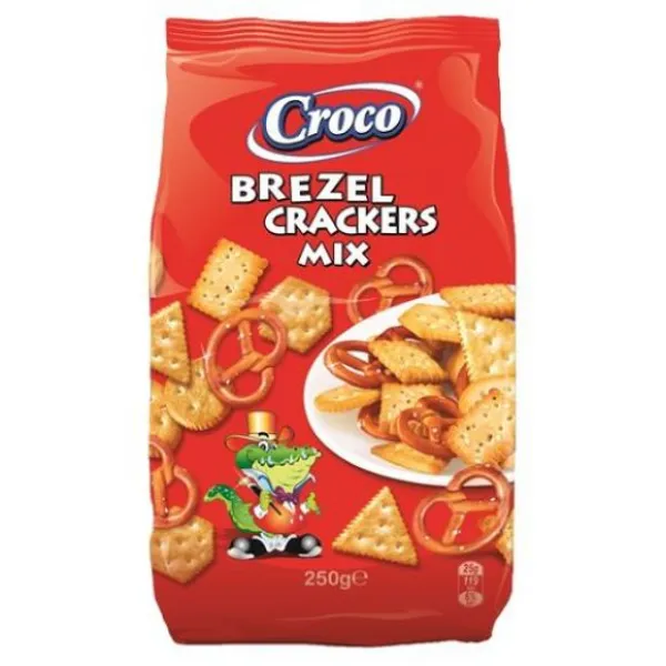 Крекеры Croco Pretzel Mix 250гр - image 1