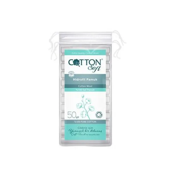 Cotton Soft Вата 100% Хлопок Зиг-Заг 50ГР - image 1