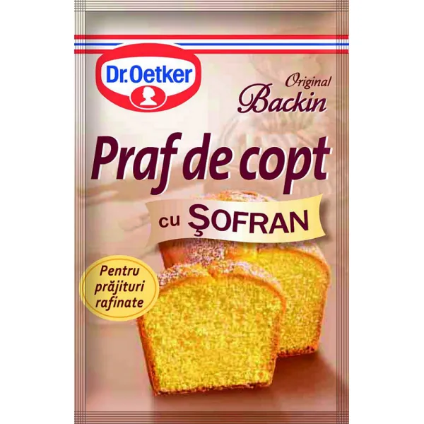 Dr. Oetker Praf de copt cu sofran 16g - image 1