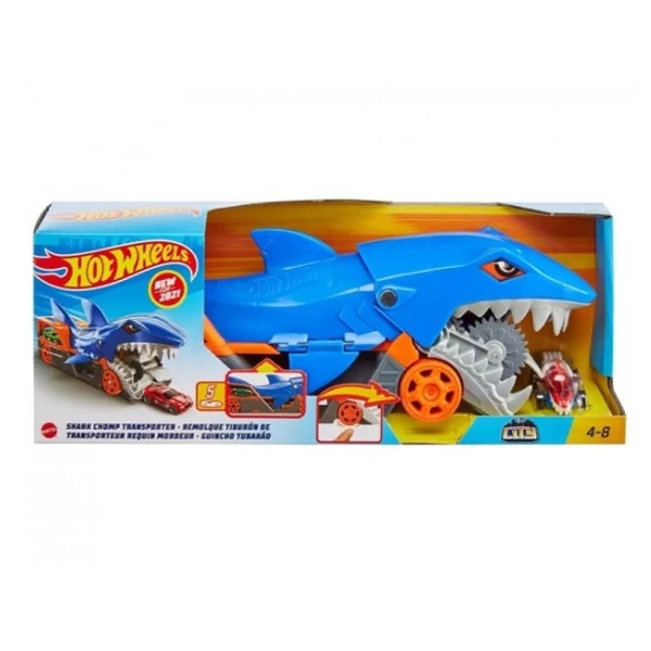 Игра Hot Wheels Грузовик-транспортер Акулья пасть - image 1