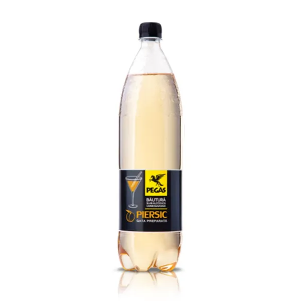 Напиток СЛ/АЛКОГОЛЬНЫЙ Персик 1,5л PEGAS - image 1