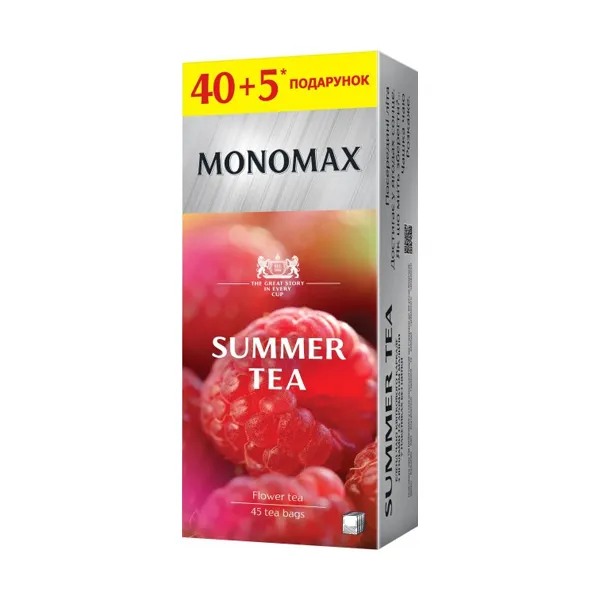 Цветочный чай Мономах Summer Tea в пакетиках 40+5 шт - image 2