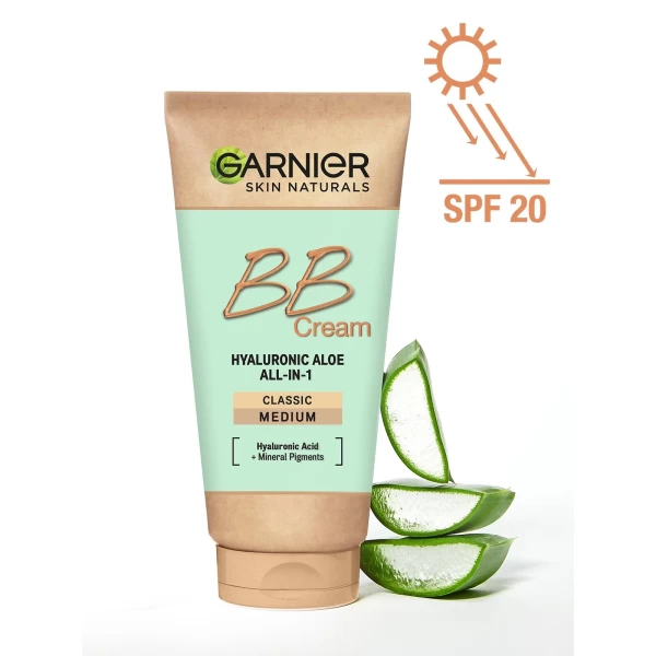 ВВ-крем Garnier Skin Naturals мультифункциональный дневной, средний оттенок, 50 мл - image 3