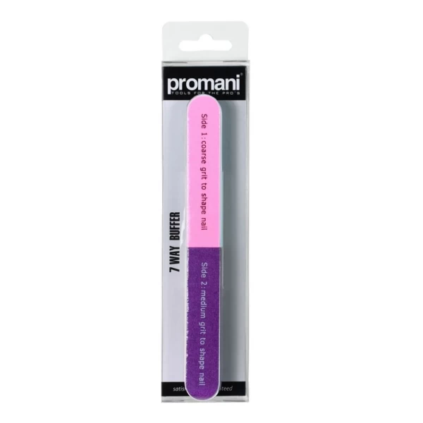 Promani пилка буфер для ногтей, 7 граней - image 1