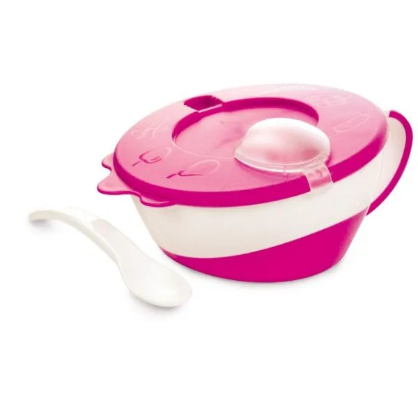 Canpol Castron cu capac + lingura, 9m+, 1 buc - image 3