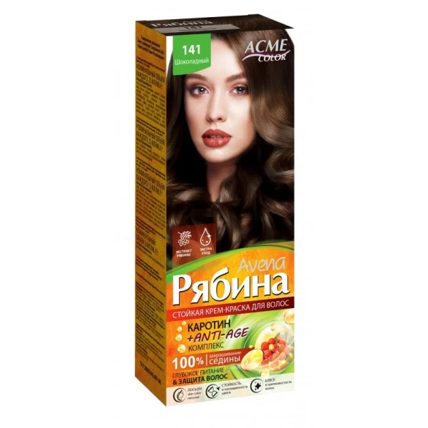 Vopsea pentru par ACME Riabina Avena, 141 - Ciocolata, 100 ml - image 1