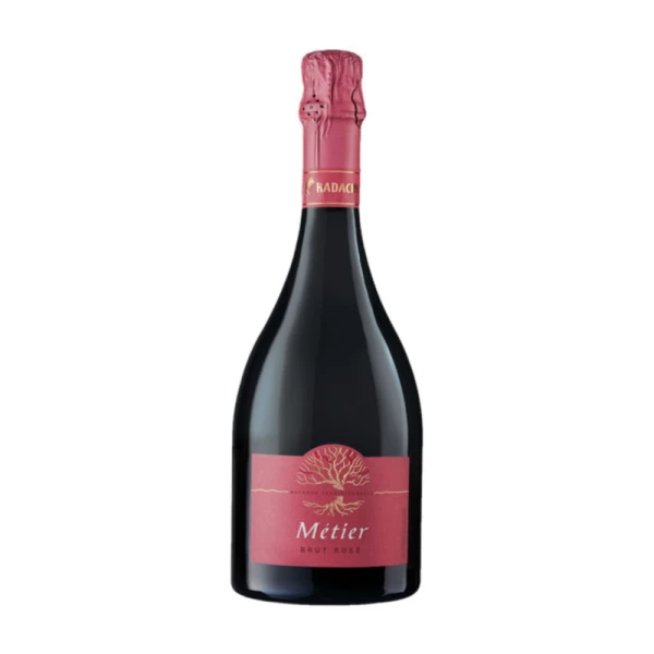 Вино игристое Radacini Metier Brut розовое 0,75 л - image 1