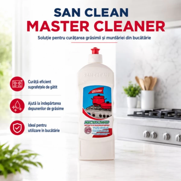 Master Cleaner Solutie pentru aragaz 500 ml rezerva - image 2
