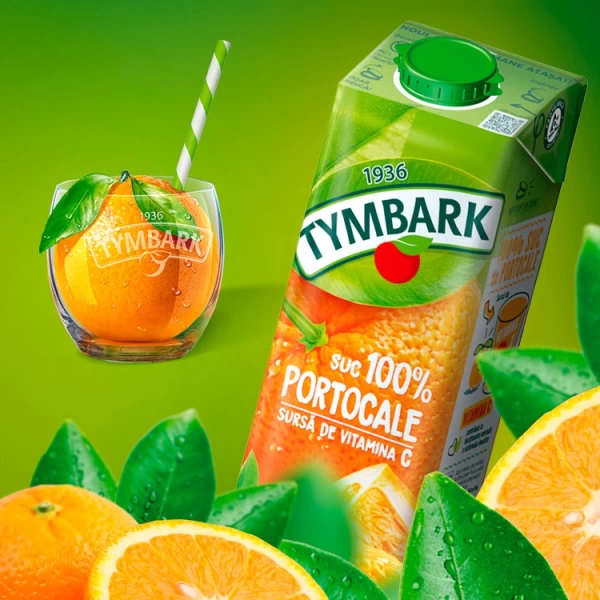 Suc de Portocale Tymbark 1l - image 2