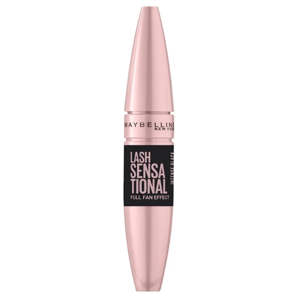 Mascara pentru volum si gene definite Lash Sensational, Intense Black, 9.5 ml, Maybelline - image 2