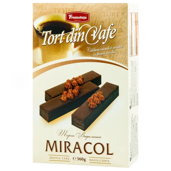 Вафельный торт Franzeluta Miracol 360г - image 1