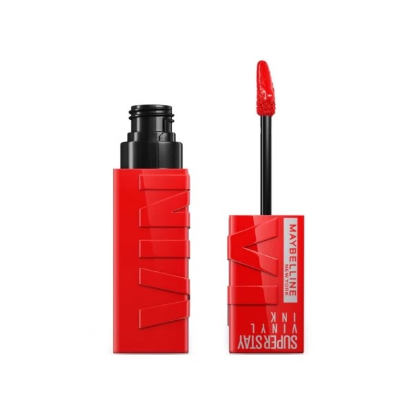 Maybelline Жидкая помада New York Superstay Vinyl Ink Стойкая 25 Red-Hot 4.2 мл - image 1