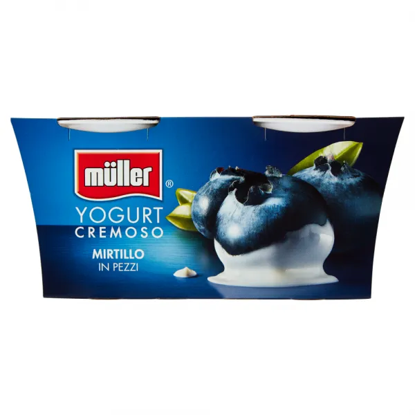 Muller Pezzi iaurt cu bucati de para 2*125g - image 1