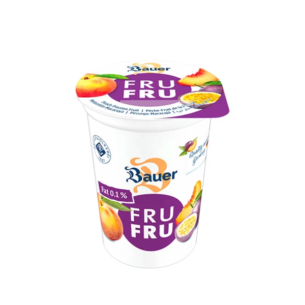 Fru Fru Йогурт персик и маракуйя 0,1% 500 г - image 1